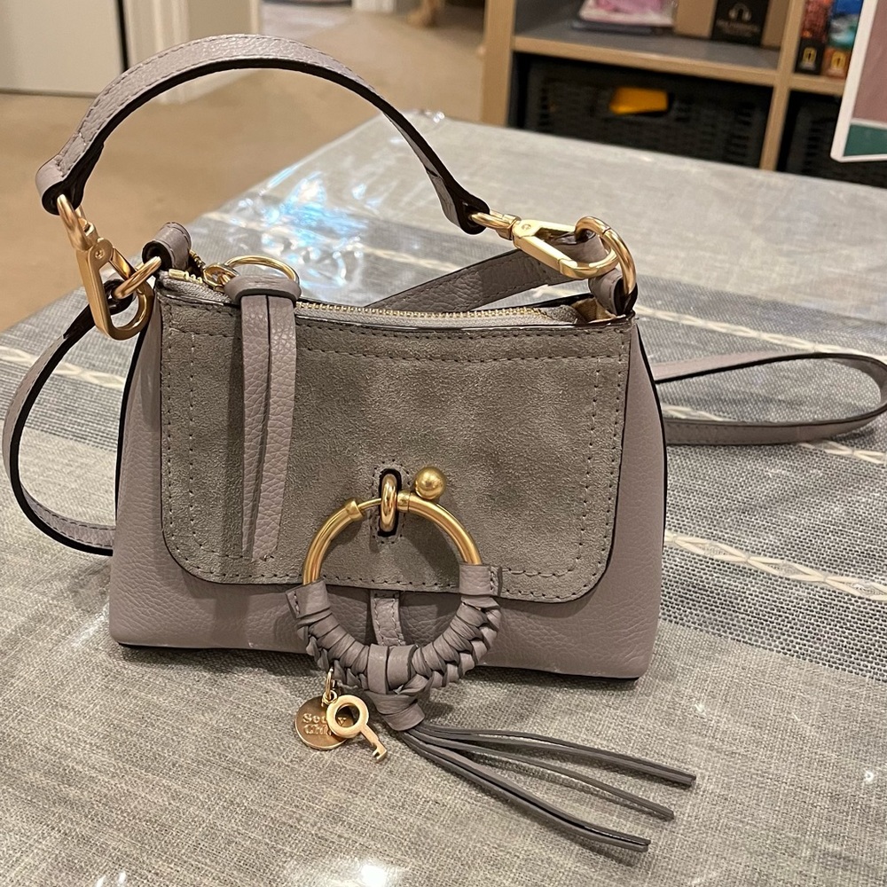 See by Chloe Grey Mini Joan Bag